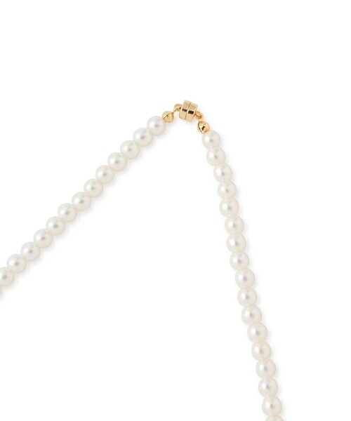 ROPE' PICNIC（ロペピクニック）の「パールショートネックレス（ネックレス・レディース・ゴールド・FREE）」の4枚目の写真
