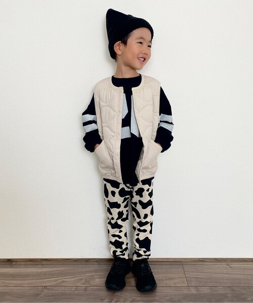 BREEZE（ブリーズ）の「DAISUKI パンツ 9分丈（その他パンツ・キッズ・ダークブルー/チェック/ブラック/ライトグレー/ライム/オレンジ/ブルー/ラベンダー/ミント/エメラルド/ネイビー/ブラウン/レッド/グレー・90/100/110/120/80/130/70）」の18枚目の写真