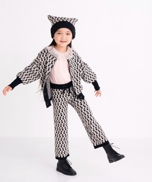 nino | ＫＮＩＴＣａｔジャガードロングパンツ(その他パンツ)