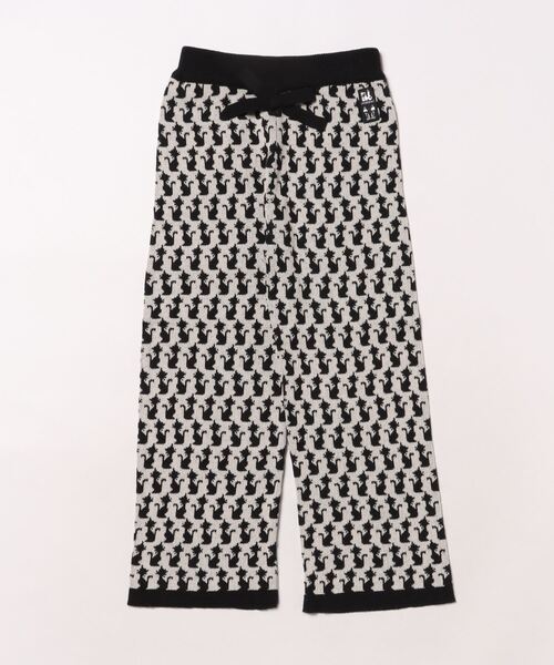 nino（ニノ）の「ＫＮＩＴＣａｔジャガードロングパンツ（その他パンツ・キッズ・ブラック/エメラルド・90cm/110cm/100cm/120cm）」の17枚目の写真