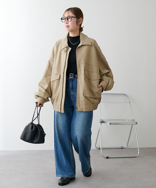 ユニセックス/新色追加】エイジングA2ブルゾン（ブルゾン）｜DISCOAT