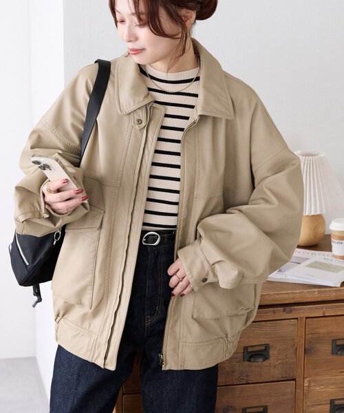 ユニセックス/新色追加】エイジングA2ブルゾン（ブルゾン）｜DISCOAT