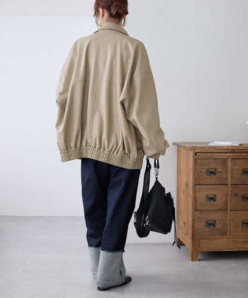 ユニセックス/新色追加】エイジングA2ブルゾン（ブルゾン）｜DISCOAT