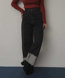 SENSE OF PLACE by URBAN RESEARCH | ターンバックハクワイドデニム(デニムパンツ)