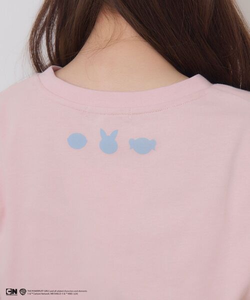 ems excite(エムズエキサイト)の「パワーパフガールズ/ドロストT(Tシャツ/カットソー・レディース・オフホワイト/ピンク・FREE)」の20枚目の写真