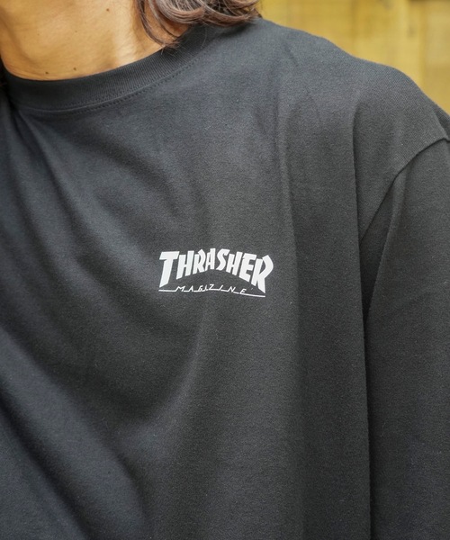 THRASHER(スラッシャー)の「MULTI.E GONZ L/S T-SHIRTS/スラッシャーリラックスフィットGONZマルチグラフィックバックプリントロングTシャツ(Tシャツ/カットソー・メンズ・ホワイト/ミックスグレー/ブラック・MEDIUM/XX-LARGE/X-LARGE/LARGE)」の20枚目の写真