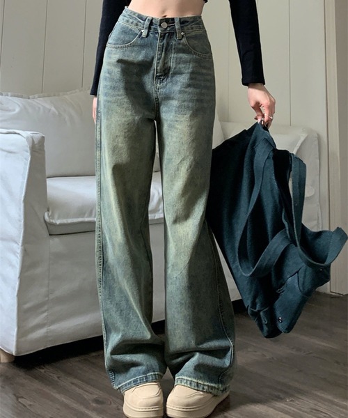 HALEY PESCA(ヘーリーペスカ)の「HALEY PESCA/ヴィンテージライクデニム(デニムパンツ・レディース・その他・X-LARGE/LARGE/MEDIUM/SMALL)」の4枚目の写真