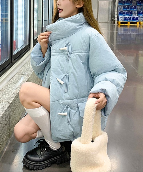 AMAJI（アマジ）の「トグルボタンダウンジャケット（ダウンジャケット