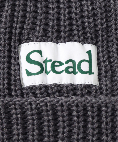 JOURNAL STANDARD J.S HOMESTEAD(ジャーナルスタンダードホームステッド)の「J.S.Homestead / Stead VOLUME UP WATCH CAP(ニットキャップ/ビーニー・メンズ・ブラック/チャコールグレー/ピンク・FREE)」の6枚目の写真