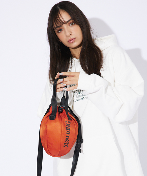 SPALDING（スポルディング）の「【SPALDING / スポルティング】2WAY LBB SHOULDER BAG S/ショルダーバッグ（ショルダーバッグ・メンズ・ダークオレンジ/カーキ/ブラック/ホワイト・フリー）」の4枚目の写真