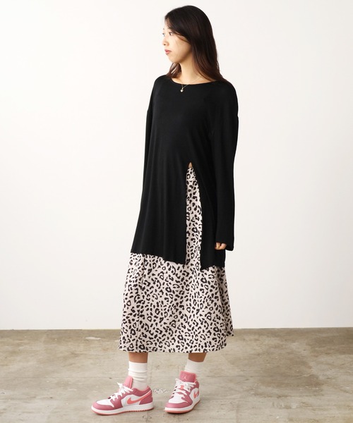 ROOPTOKYO(ループトウキョウ)の「シアー長袖トップス(Tシャツ/カットソー・レディース・ブラック/ネイビー/ブラウン・FREE)」の19枚目の写真