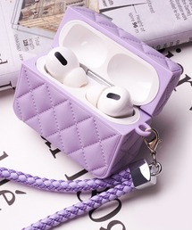 Fun & Daily(t@AhfC[)Leather Quilt AirPods 3 Case(wbhtH/Cz)