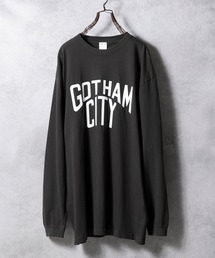 GOTHAM CITY L/S T-SHIRT / ゴッサムシティ カレッジロゴ ロングスリーブ Tシャツ