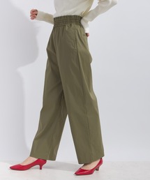 ウエストシャーリングストレッチパンツ