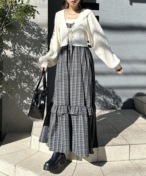 センスオブワンダー　新品未使用タグ付き90cm　コート&ワンピース&タイツセット 楽天市場】【SALE／50%OFF】SENSE OF WONDER リング糸チェック