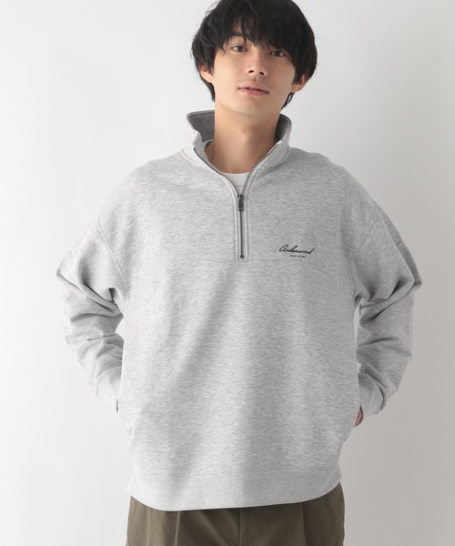 GLOBAL WORK（グローバルワーク）の「乾きやすいスウェット/ハーフZIP