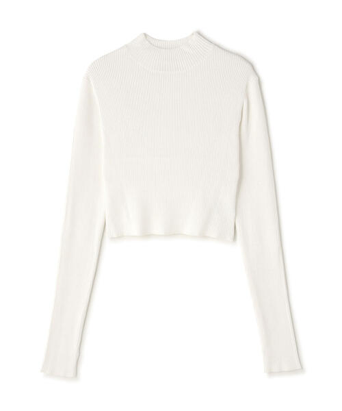 FREE'S MART(フリーズマート)の「◆〈洗える〉マシンウォッシャブルハイネックショート丈ニット(ニット/セーター・レディース・ブラック/グレー/ブルー/ホワイト・FREE)」の22枚目の写真