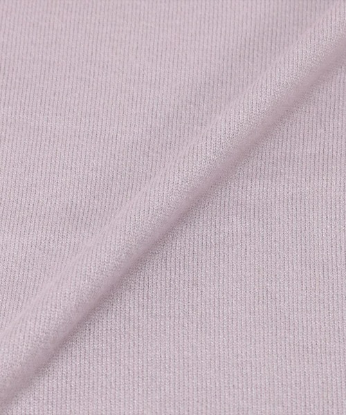 TOKYO SHIRTS（トウキョウシャツ）の「袖編地変化ニットプルオーバー（ニット/セーター・レディース・ラベンダー/ネイビー・M/L）」の9枚目の写真