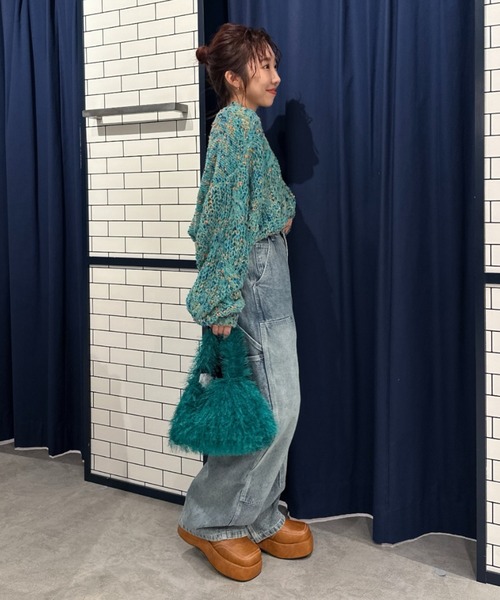 セール】マルチカラーネップニット（ニット/セーター）｜RODEO