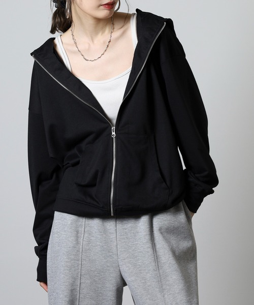 FUNALIVE(ファンアライブ)の「Relaxed fit full zip hoodie / リラックスフィット フルジップパーカー unisex(パーカー・メンズ・杢グレー/ヘザーチャコール/オートミール/ネイビー/ブラック・M/L/XL)」の11枚目の写真