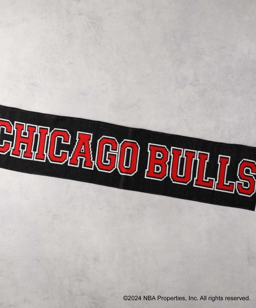 NBA（エヌビーエー）の「【NBA】チームカラーニットマフラー（マフラー・メンズ・ブラック/ブルー/パープル/グリーン・フリー）」の8枚目の写真