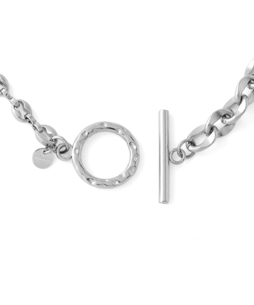 ANEMONE（アネモネ）の「【ステンレス】コンビチェーンマンテルネックレス（ネックレス・レディース・シルバー・FREE）」の4枚目の写真