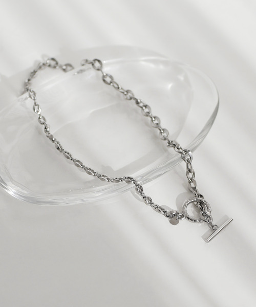 ANEMONE（アネモネ）の「【ステンレス】コンビチェーンマンテルネックレス（ネックレス・レディース・シルバー・FREE）」の7枚目の写真