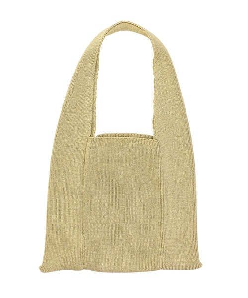 salle de bal(サルデバル)の「ニットトートバッグ グリッター gritter nitbag L TCI(トートバッグ・レディース・ブラック/シルバー/ゴールド・FREE)」の3枚目の写真