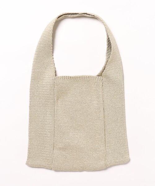 salle de bal(サルデバル)の「ニットトートバッグ グリッター gritter nitbag L TCI(トートバッグ・レディース・ブラック/シルバー/ゴールド・FREE)」の18枚目の写真