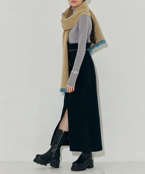 マフラー・ストール TATIANA Soft Petite Tassel Muffler MF8104 TATIANA(タチアナ)のレディース マフラー・ストール 人気