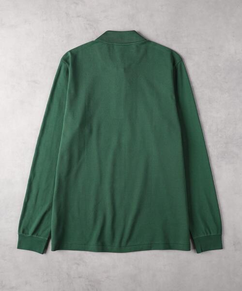 Right-on（ライトオン）の「LACOSTE(ラコステ)【メンズ】長袖ポロシャツ（ポロシャツ・メンズ・ホワイト/グリーン/ブラック・M/L）」の15枚目の写真