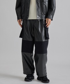 パンツ KOTAE- DEFORMATION WIDE PANTS セール】DEFORMATION DESIGN WIDE PANTS/変形デザインワイド