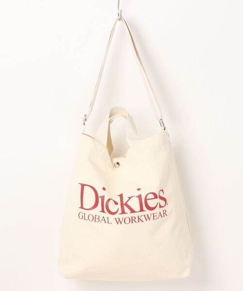 Dickies(ディッキーズ)の「【Dickies】TEXT LOGO TC 2WAY SHOULDER BAG / ディッキーズ テキストロゴ ツーウェイ バッグ(ショルダーバッグ・メンズ・ワイン/モスグリーン/ネイビー/ブラック・FREE)」の4枚目の写真