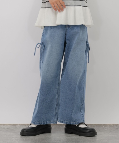 GLOBAL WORK(グローバルワーク)の「GOODデニムワイドアソート/147408(デニムパンツ・キッズ・ブラック系1/ブルー系4/ブルー系5/ブルー系2/ブラック系2/ブルー系1/ブラック系3/ブルー系3/ブルー系6/ブラック系4/ブルー系7/アイボリー/ブラック系9/ブルー系/ブルー系その他/ブラック系その他2/ブラック系その他/ブルー系その他2・130cm/140cm/150cm/160cm)」の10枚目の写真
