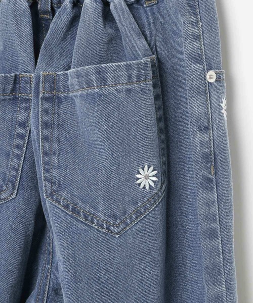 GLOBAL WORK（グローバルワーク）の「GOODデニムワイドアソート/147408（デニムパンツ・キッズ・ブラック系1/ブルー系4/ブルー系5/ブルー系2/ブラック系2/ブルー系1/ブラック系3/ブルー系3/ブルー系6/ブラック系4/ブルー系7/アイボリー/ブラック系9/ブルー系・130cm/140cm/150cm/160cm）」の21枚目の写真