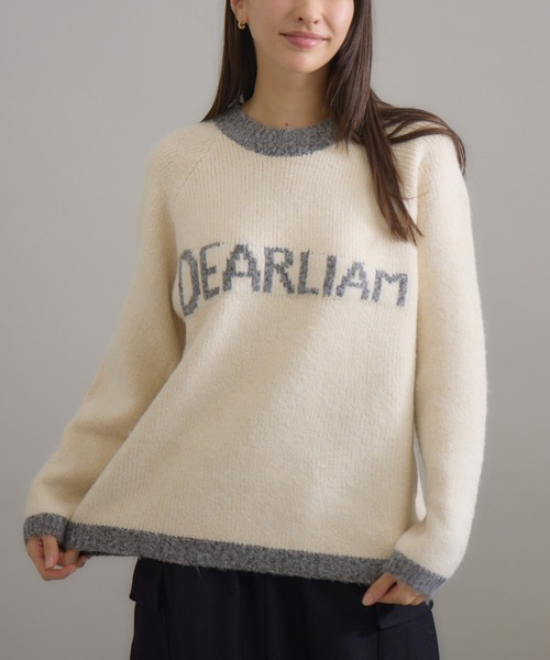 【セール】【KATHARINE ROSS】配色ロゴニット（ニット/セーター）｜KATHARINE ROSS（キャサリンロス） 5,245円