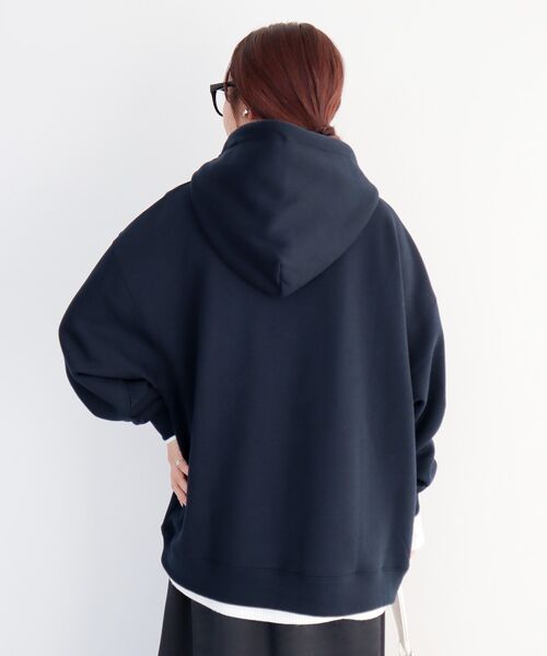CRAFT STANDARD BOUTIQUE（クラフトスタンダードブティック）の「【ユニセックス】裏起毛パーカー（パーカー・レディース・ブラック/アイボリー/グレイッシュベージュ/ネイビー・M/L/XL）」の20枚目の写真