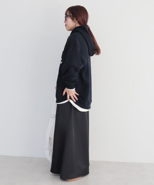 CRAFT STANDARD BOUTIQUE（クラフトスタンダードブティック）の「【ユニセックス】裏起毛パーカー（パーカー・レディース・ブラック/アイボリー/グレイッシュベージュ/ネイビー・M/L/XL）」の22枚目の写真