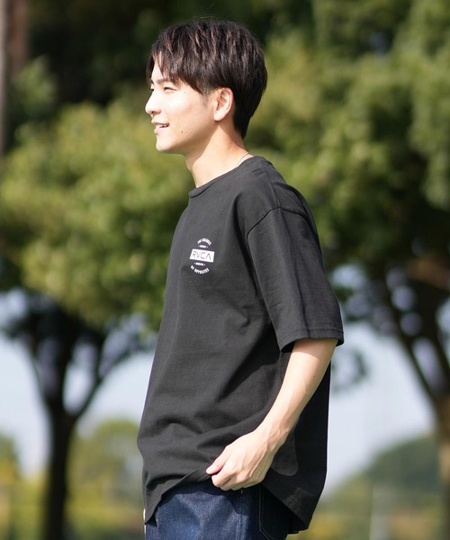 RVCA/ルーカ 半袖Tシャツ バックプリント BF041-265（Tシャツ
