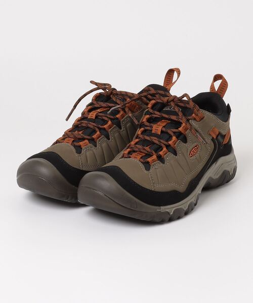 KEEN(キーン)の「TARGHEE IV WP / ターギー フォー ウォータープルーフ / メンズ 登山靴 防水(ブーツ・メンズ・ブラウン・26.5cm/27cm/27.5cm/28cm/26cm/25.5cm/25cm/28.5cm/29cm/30cm)」の9枚目の写真