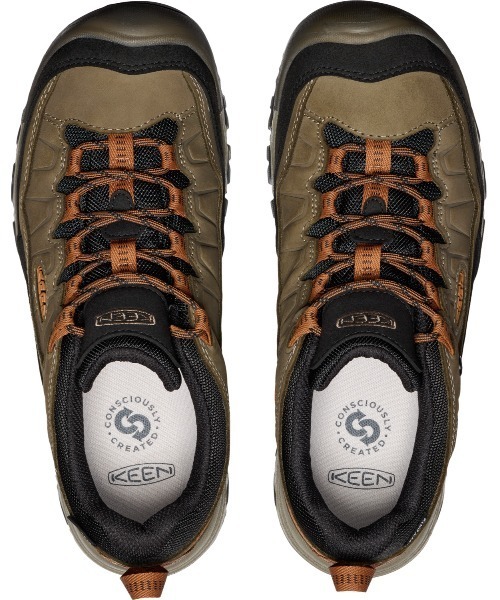 KEEN(キーン)の「TARGHEE IV WP / ターギー フォー ウォータープルーフ / メンズ 登山靴 防水(ブーツ・メンズ・ブラウン・26.5cm/27cm/27.5cm/28cm/26cm/25.5cm/25cm/28.5cm/29cm/30cm)」の6枚目の写真