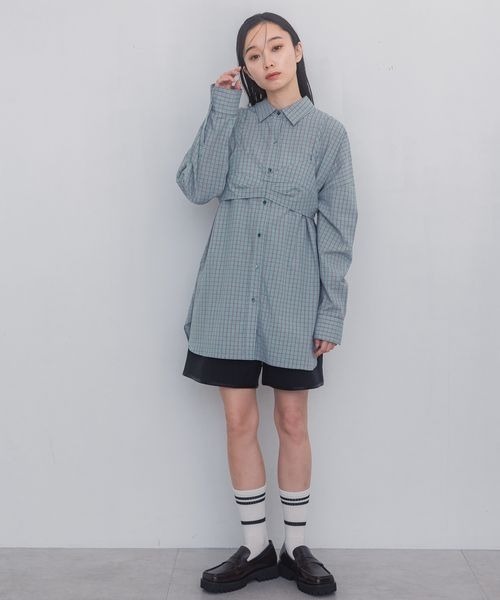 JEANASIS（ジーナシス）の「スクエアローファー/286391（ローファー・レディース・ブラウン/ブラック・MEDIUM/LARGE）」の16枚目の写真