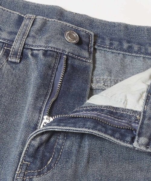 coca（coca）（コカ）の「【WEB限定セール】サイドボタンワイドデニム（デニムパンツ・レディース・ブルー・M/L/S）」の16枚目の写真