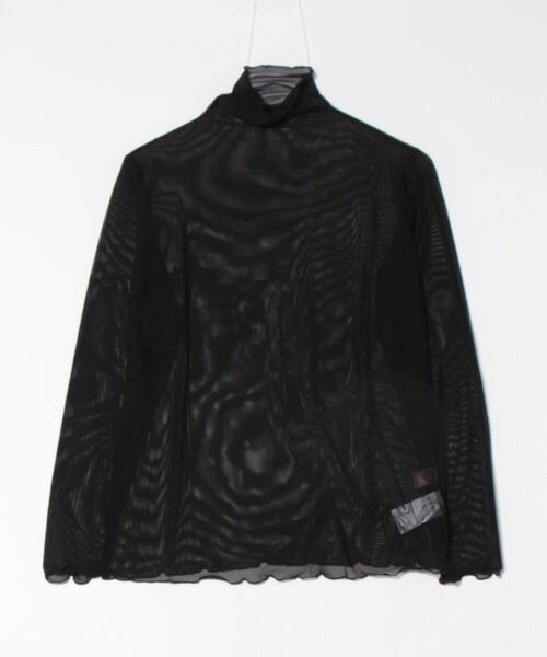 カヤ(カヤ)の「【カヤ】春まけて シアーインナートップス(Tシャツ/カットソー・レディース・ピンク/ライトブルー/キナリ/ライトパープル/スミクロ・FREE)」の3枚目の写真