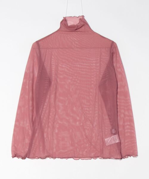 カヤ(カヤ)の「【カヤ】春まけて シアーインナートップス(Tシャツ/カットソー・レディース・ピンク/ライトブルー/キナリ/ライトパープル/スミクロ・FREE)」の5枚目の写真