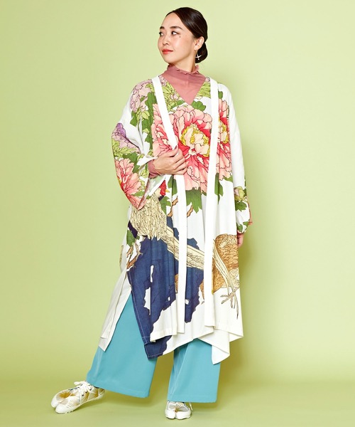 カヤ(カヤ)の「【カヤ】春まけて シアーインナートップス(Tシャツ/カットソー・レディース・ピンク/ライトブルー/キナリ/ライトパープル/スミクロ・FREE)」の15枚目の写真