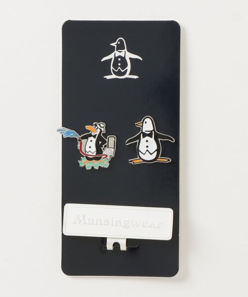 ゴルフィッカーズ マンシング Penguin Golfickersマーカー Munsingwear 2個付きペンギンマーカー -デサントストア-DESCENTE