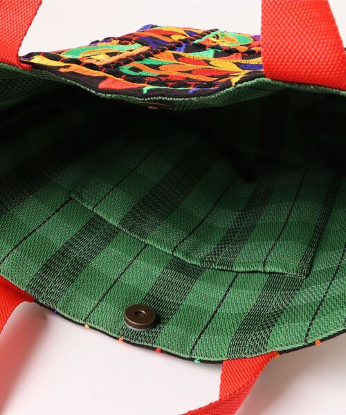 チャイハネ(チャイハネ)の「【チャイハネ】ミラルトートバッグ(トートバッグ・レディース・ホワイト/ブラック・FREE)」の6枚目の写真