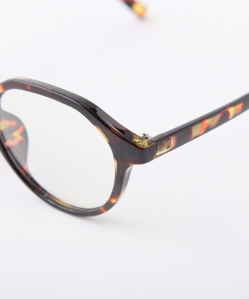 one after another NICE CLAUP（ワンアフターアナザーナイスクラップ）の「べっ甲調光レンズ眼鏡（メガネ・レディース・ブラウン・FREE）」の4枚目の写真