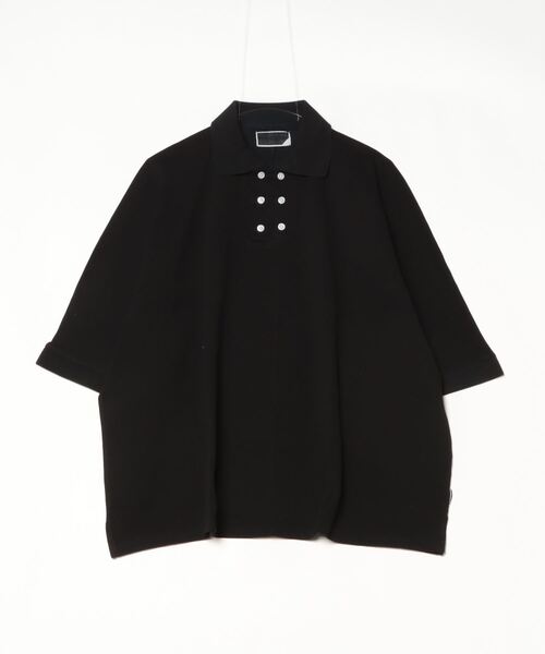PHINGERIN（フィンガリン）の「PHINGERIN DOUBLE POLO (PD-251-LCS-081)（ポロシャツ・メンズ・ブラック・X-LARGE/LARGE/MEDIUM）」の8枚目の写真